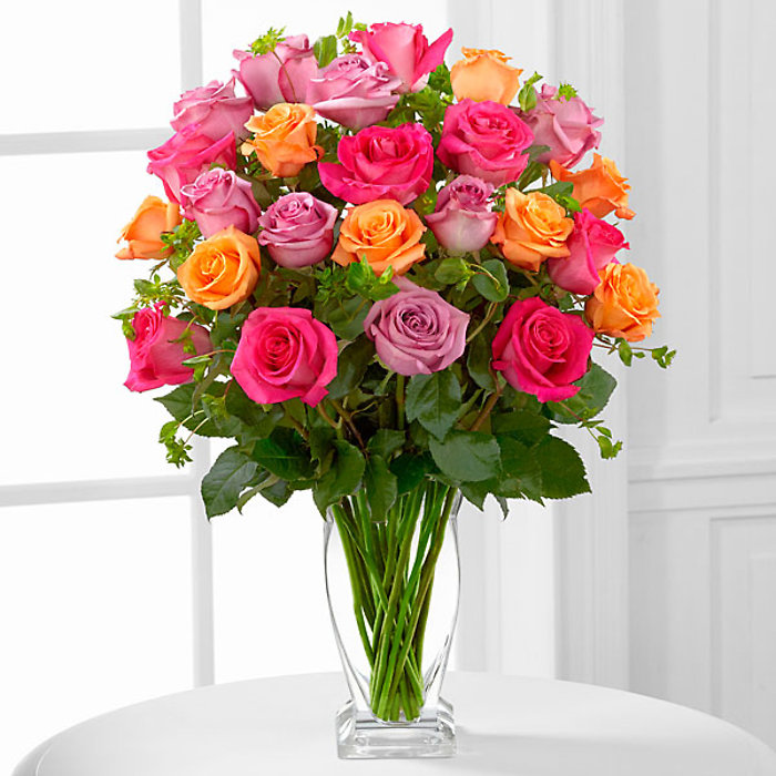The Pure Enchantment Rose Bouquet