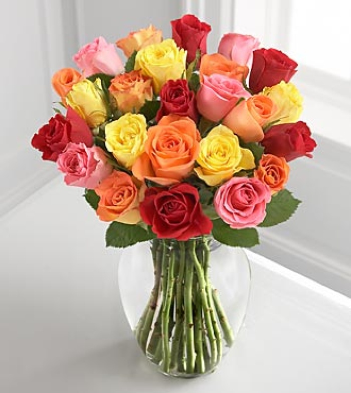 Mixed Petite Rose Bouquet